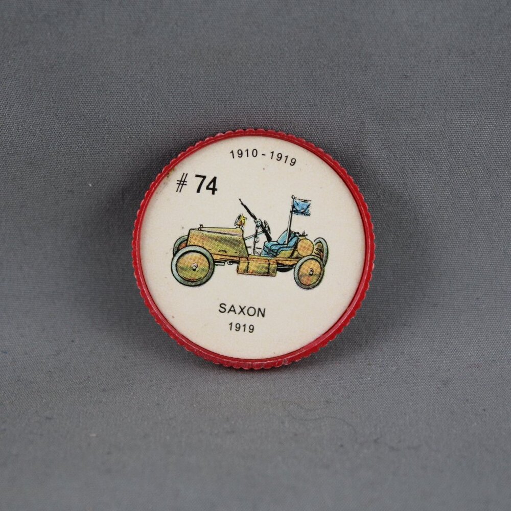 Jello Car Coins - # 74 of 200 - The Saxon (1919)